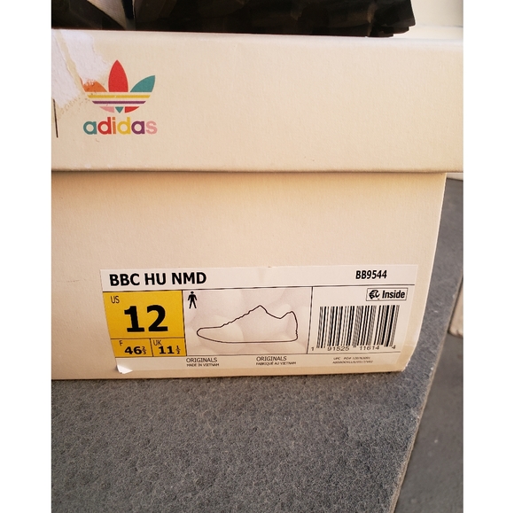 Adidas Pharrell x Billionaire Boys Club x NMD Human Race Trail 'BBC' Mens size12 - Picture 7 of 14